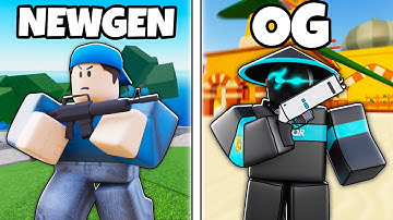 OG VS NEW Arsenal Youtubers! (Roblox Arsenal)