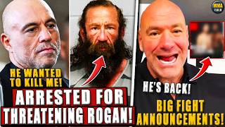 Joe Rogan RECEIVES DE4TH THREATS from the Liver King *ARR3STED*; BIG fights ANNOUNCED! Jon Jones
