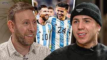 EXCLUSIVE: Enzo Fernandez on Lionel Messi, the 2026 World Cup and Racism Scandal