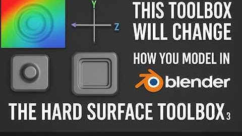 Deze Hard Surface-toolbox verandert de manier waarop je modelleert in Blender ³ᵈ