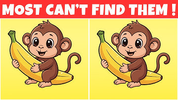 Test Your Observation Skills with Two Picture Puzzle Challenge | Brain Pin Spot 3 Differences Game
