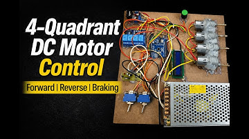 Four-Quadrant Speed Control of Heavy DC Motor | Electrical Engineering Project