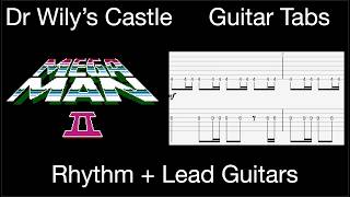 Dr Wily's Castle Guitar Tabs - Mega Man II - Drop A Rhythm Guitar!