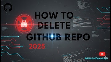 How to delete github repository 2025 #GitHub #DeleteRepo