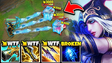 Ashe but my arrows are upgraded into ICE BOLTS that freeze you (225% BONUS DAMAGE)