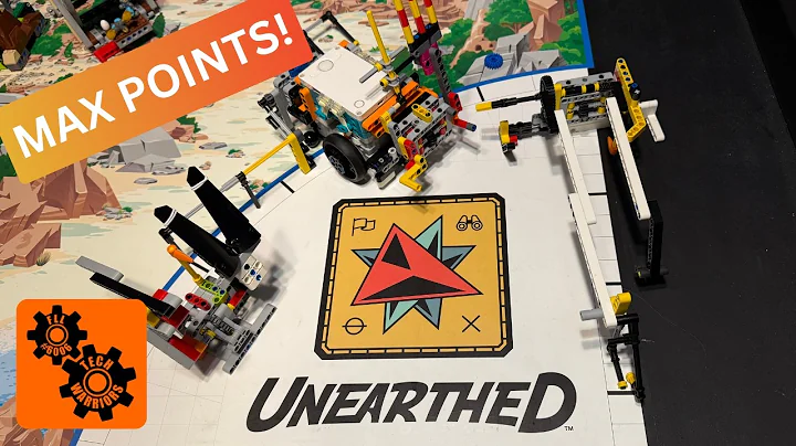 FLL UNEARTHED Max Score! (545 Points Robot Run)