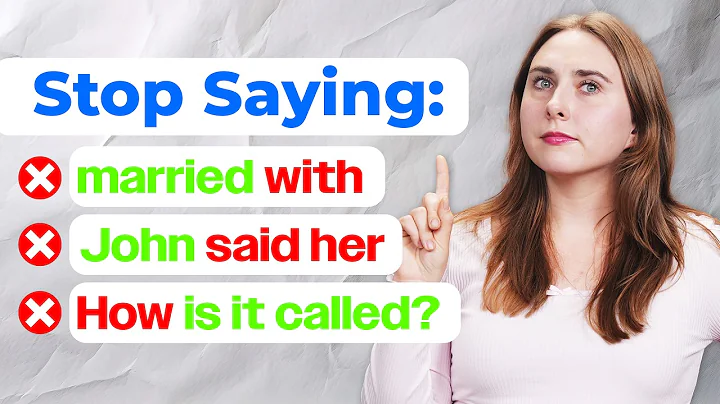 Are you saying it wrong? 8 most common mistakes beginners make