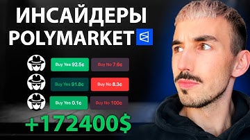 Киты и Инсайдеры в Polymarket: Полный Гайд По Заработку