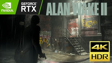 The Streets of the Dark Place | Alan Wake 2 RTX Path Tracing 4K HDR Gameplay