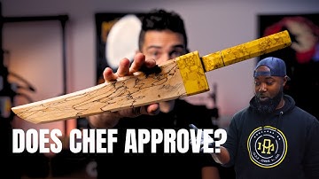 Does this Pitmaster approve the Knife I made him?