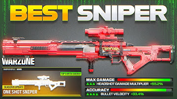 this *NEW* MORS is the BEST SNIPER META LOADOUT in WARZONE BO6! (Best Sniper Class for Warzone 3)