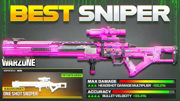 this *NEW* MORS is the BEST SNIPER META LOADOUT in WARZONE BO6! (Best Sniper Class for Warzone 3)