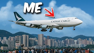 I DID *KAI TAK* In Microsoft Flight Simulator...(VATSIM/ATC)