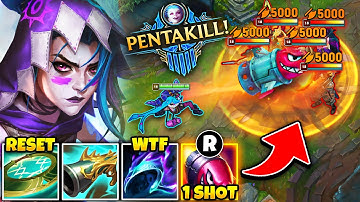 THIS JINX BUILD CAN ULT 3 TIMES IN A ROW?! (28 KILL MASSACRE, PENTAKILL!)