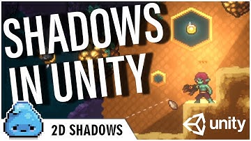 2D shadows in Unity (with script) #unity