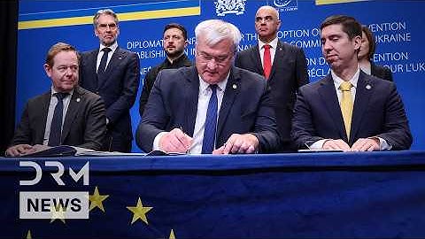 JUST IN: Ukraine, EU Sign Historic Treaty in The Hague to Seek Compensation for Russia War | AC1G