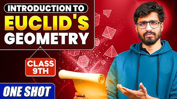 Introduction to Euclid’s Geometry in ONE SHOT 🔥 | Class 9 Maths Chapter 5 | Ritik Mishra