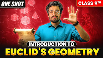 Introduction to Euclid’s Geometry in ONE SHOT 🔥 | Class 9 Maths Chapter 5 | Ritik Mishra