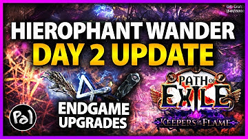 Kinetic Blast of Clustering Hierophant Day 2 Update | Wand Craft & Runegraft | Path of Exile 3.27