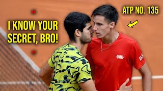 When ATP No.100  EXPOSED Carlos Alcaraz! | Most SHOCKING Tennis Upset