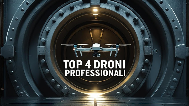 Il Drone Professionale PERFETTO per TE (Classifica di 4 Modelli)