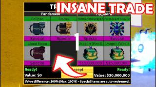 OMG🤑..Insane TRADE offers for my 3 Dragon Chromatic Skin! Blox fruits