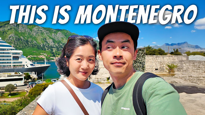 We Arrived in Kotor, Montenegro and Were Greeted With THIS SURPRISE! 🇲🇪