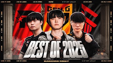 Top 3 League Of Legends Players of 2025 (EVERY ROLE & REGION) | Summoning Insight