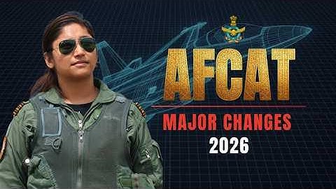 AFCAT 1 2026 Notification | No more C-DAC | Major changes in Vacancy | Eligibility, Process