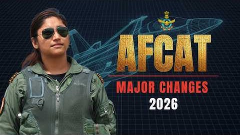AFCAT 1 2026 Notification | No more C-DAC | Major changes in Vacancy | Eligibility, Process