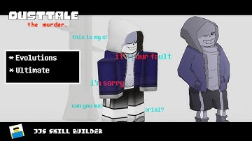 Murder Sans Moveset | JJS Skill Builder