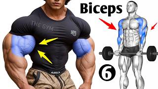 Biceps Workout 6 Best Exercises to build Strong Bicep |biceps workout with dumbbells | biceps#biceps