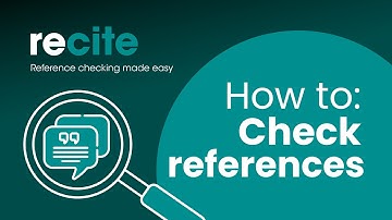 Reference List Section