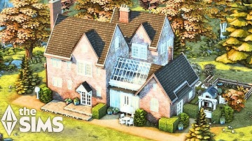 English Country Manior | The Sims 4 Speed Build (no CC)