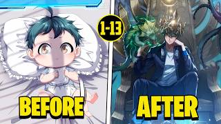 (1-13) Reborn as a Baby, He Unlocks the Infinite Evolution System From Scratch | Manhwa Recap