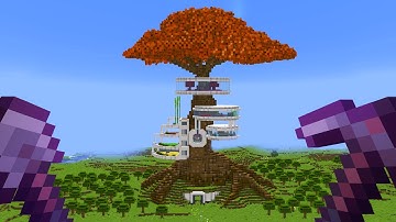 I Built The ULTIMATE Treehouse MEGABASE...
