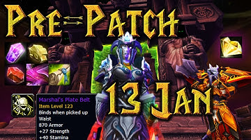 Top 10 TBC Pre-Patch Tips