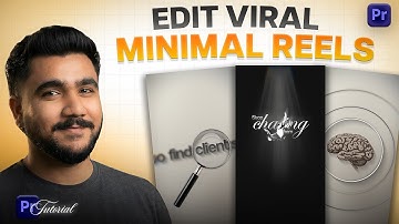 How to Edit White Minimal Reels (Premiere Pro Tutorial)