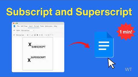 How to Apply  Subscript and Superscript in Google Docs | Under 1 min !