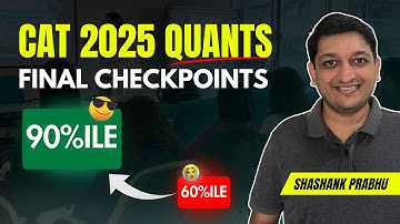 Final Month Strategy for CAT 2025 | Improve your Quant Percentile in CAT 2025 | CAT 25 Study Plan