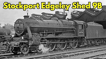 Stockport Edgeley Shed – A Lost Giant of the LMS & BR Era #stockport #fyp #shed #railwayhistory