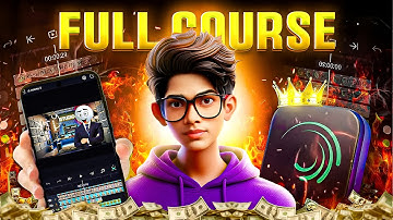 Video Editing Course🔥| How To Edit Videos Like Pro😎| 3D Mobile Video Editing Full Course 