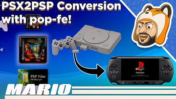 How to Convert PS1 Games to PSP EBOOTs with pop-fe | PSX2PSP Conversion