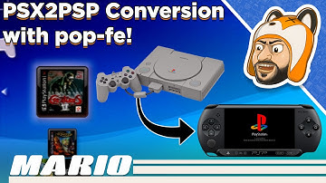 How to Convert PS1 Games to PSP EBOOTs with pop-fe | PSX2PSP Conversion