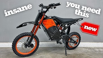 Deze NIEUWE mini elektrische crossmotor is GEWELDIG! | Eilleo X01 review