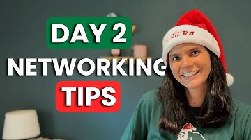 Overcome Your Networking Nerves! (12 Days of Job Searchmas - Day 2)