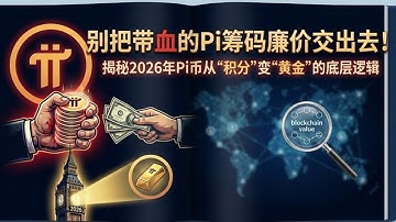 別把帶血的Pi network籌碼便宜交出去！揭秘2026年Pi幣從「積分」變成「黃金」的底層邏輯
