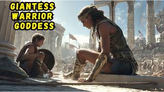 Giantess Warrior Goddess: Unveiling the Myths of Ancient Greece ⚔️🏛️ #TallQueen #WonderWoman