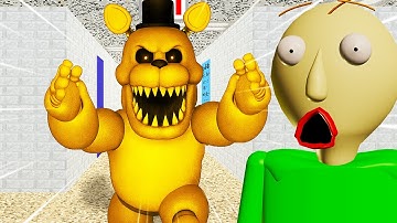They Put FAST FREDBEAR in Baldi