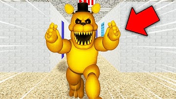 They Put FAST FREDBEAR in Baldi